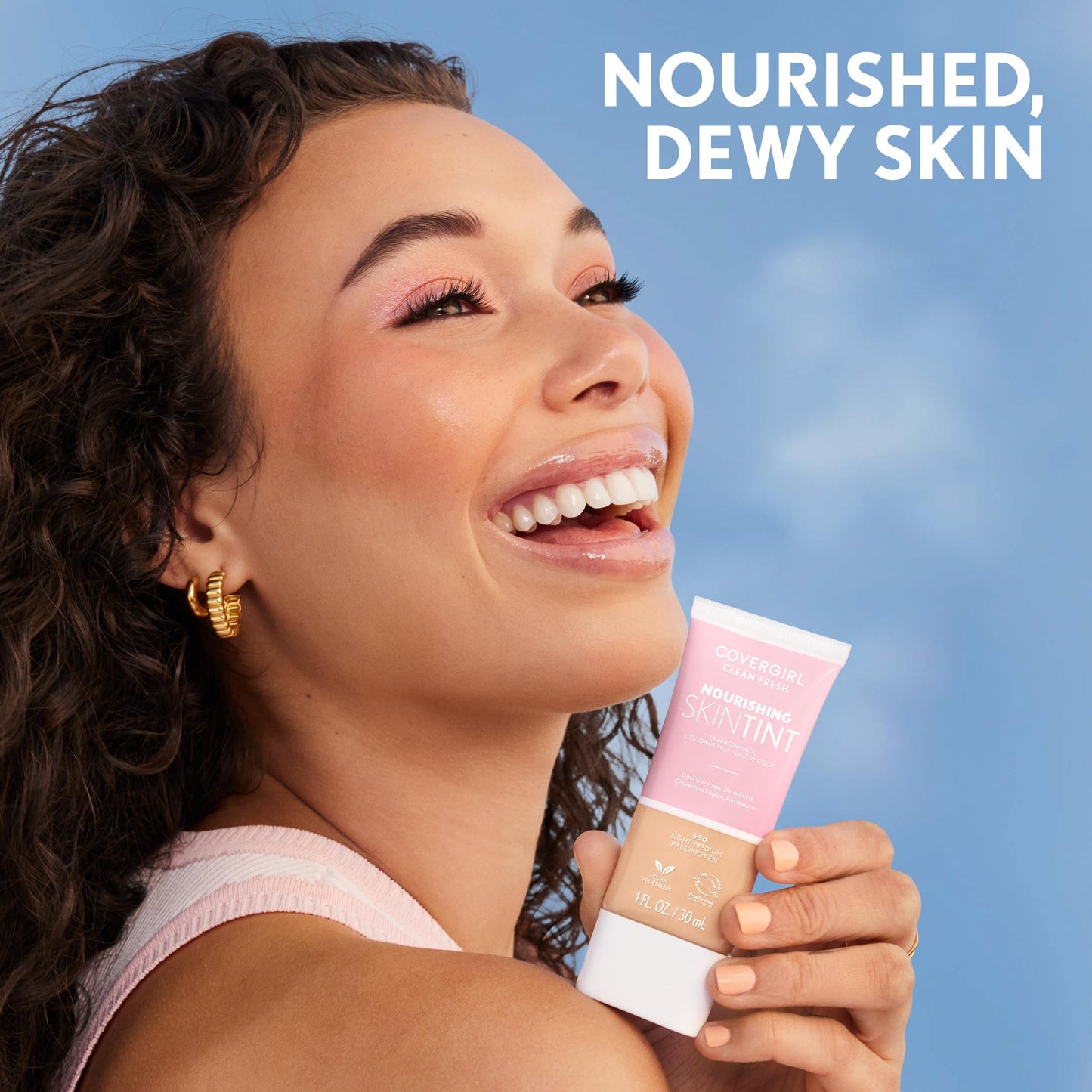 COVERGIRL Clean Fresh Skin Milk, Dark