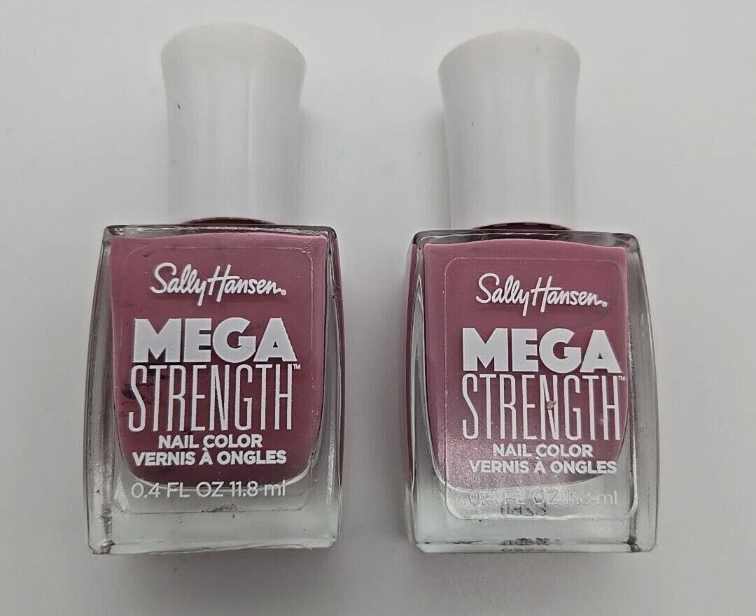 (Paquete de 2) Sally Hansen Mega Strength, She Ro, n.° 030 0.4 onzas líquidas