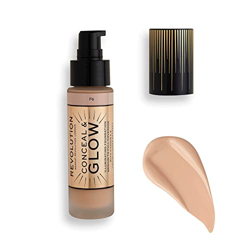 REVOLUTION Conceal & Glow Foundation F 6