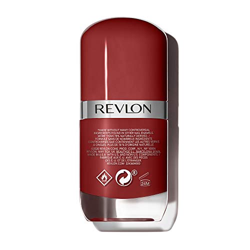Revlon Ultra HD Snap Vegan Glossy Nail Polish, 014 Red and Real, 0.27 fl oz
