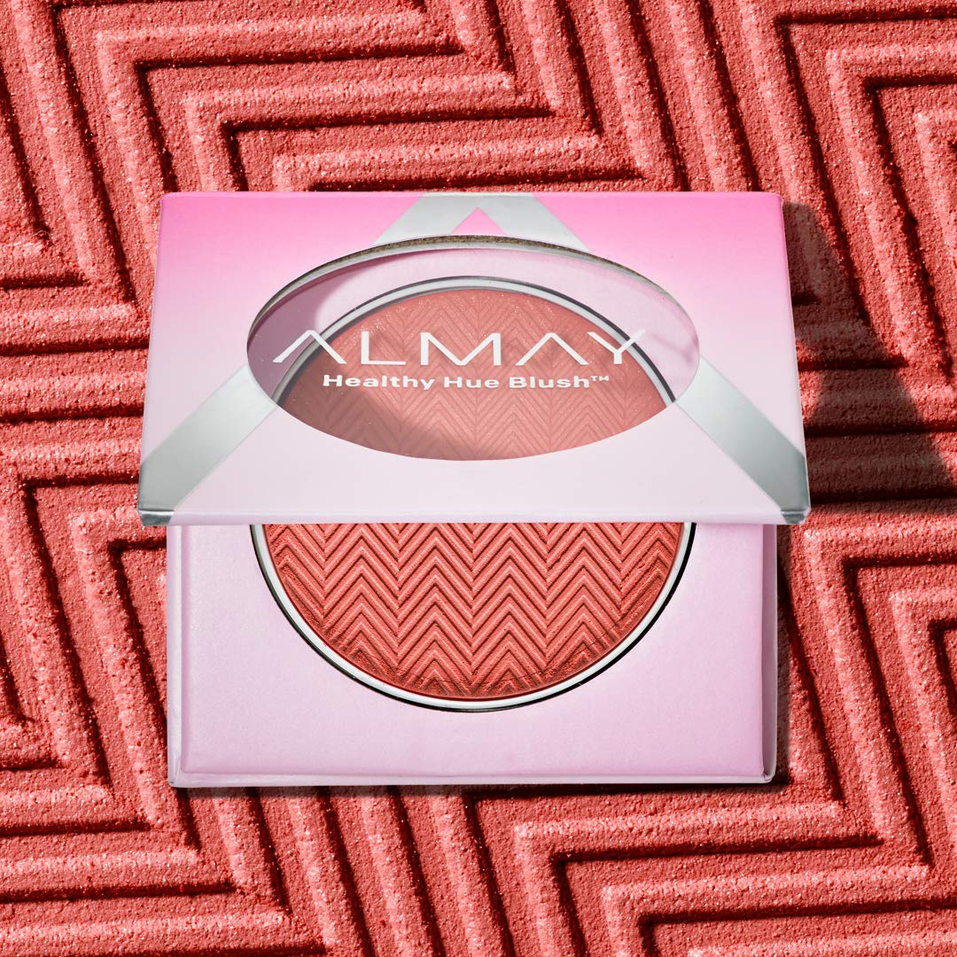 Almay Healthy Hue Powder Blush, Lightweight, So Peachy 200, 0.17 oz