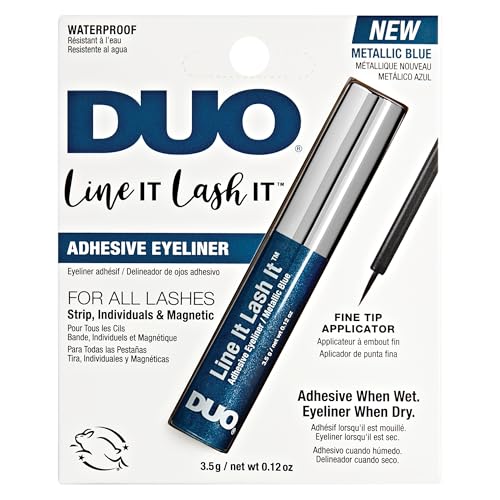 DUO Line it Lash it Metallic Blue