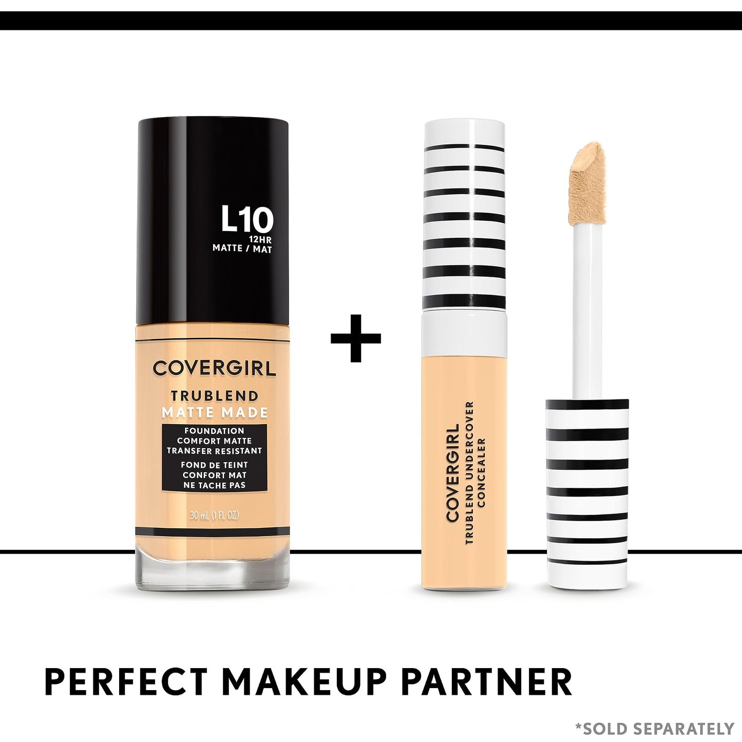 COVERGIRL TruBlend Undercover Concealer, Fair Porcelain, 0.33 oz