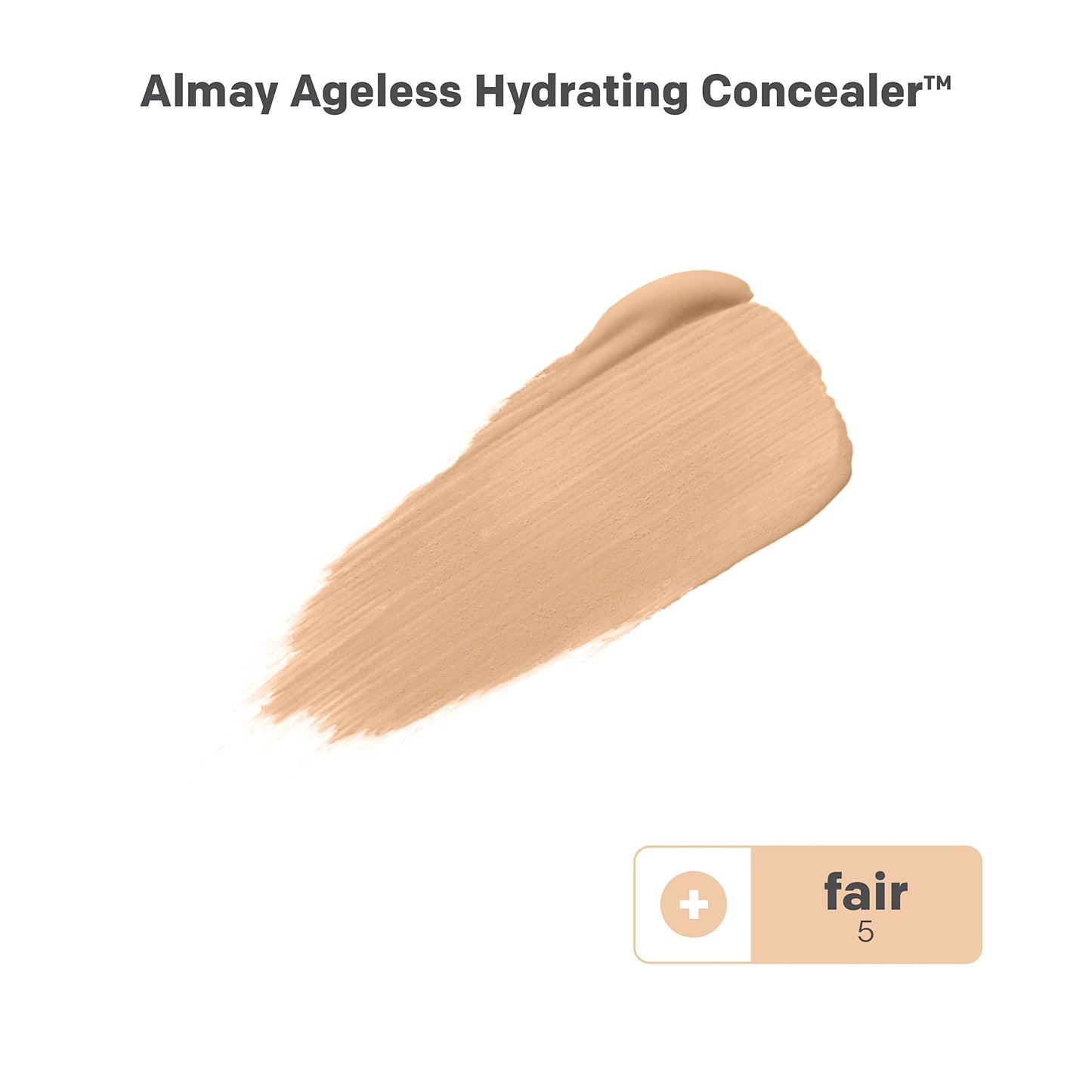 Almay Ageless Hydrating Liquid Concealer, Natural Finish, 005 Fair, 0.37 fl oz