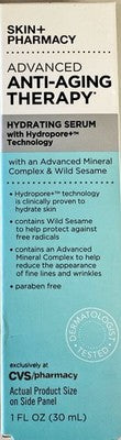 CVS Pharmacy Advanced ANTI-AGING THERAPY HYDRATING SERUM 1 oz.