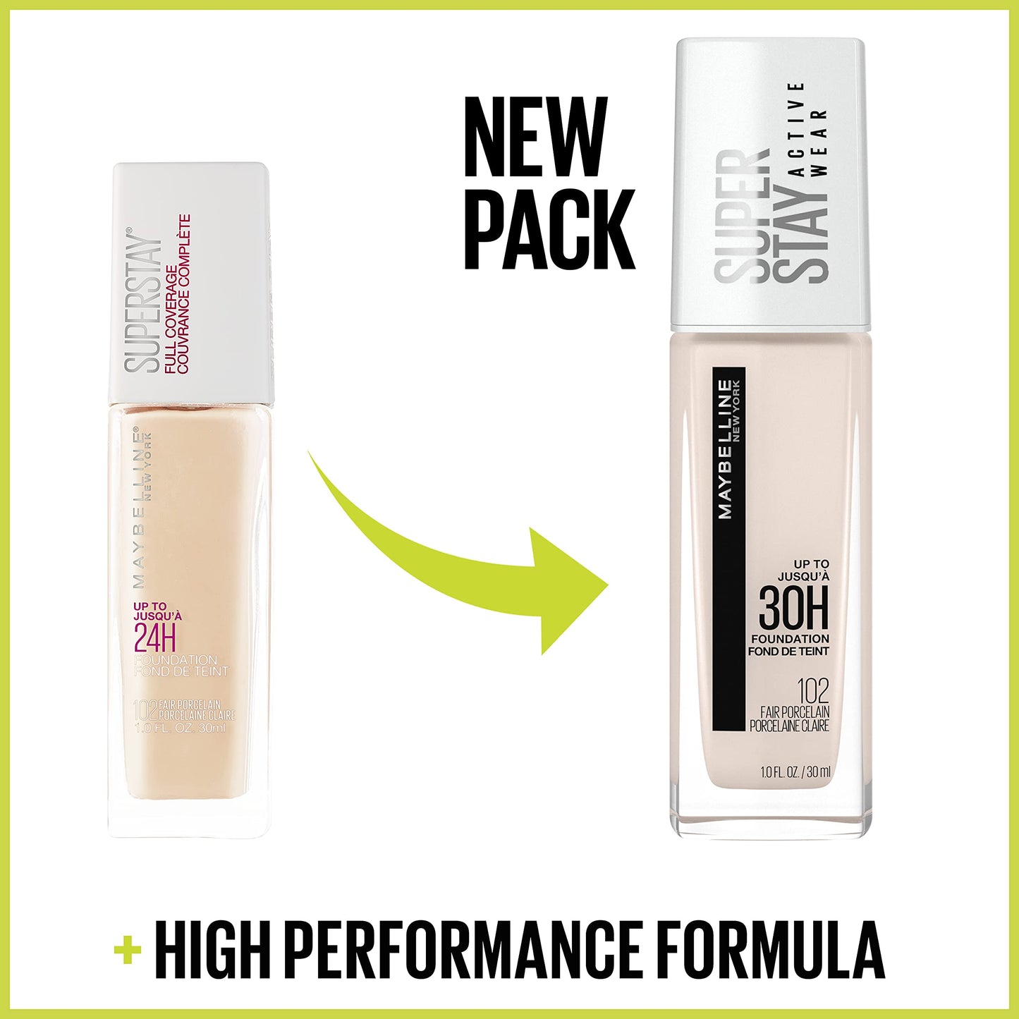 Maybelline Super Stay Liquid Foundation Makeup, Full Coverage, 118 Light Beige, 1 fl oz