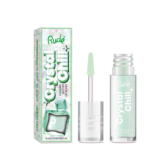 RUDE Crystal Chill Cooling Glitter Lip Gloss