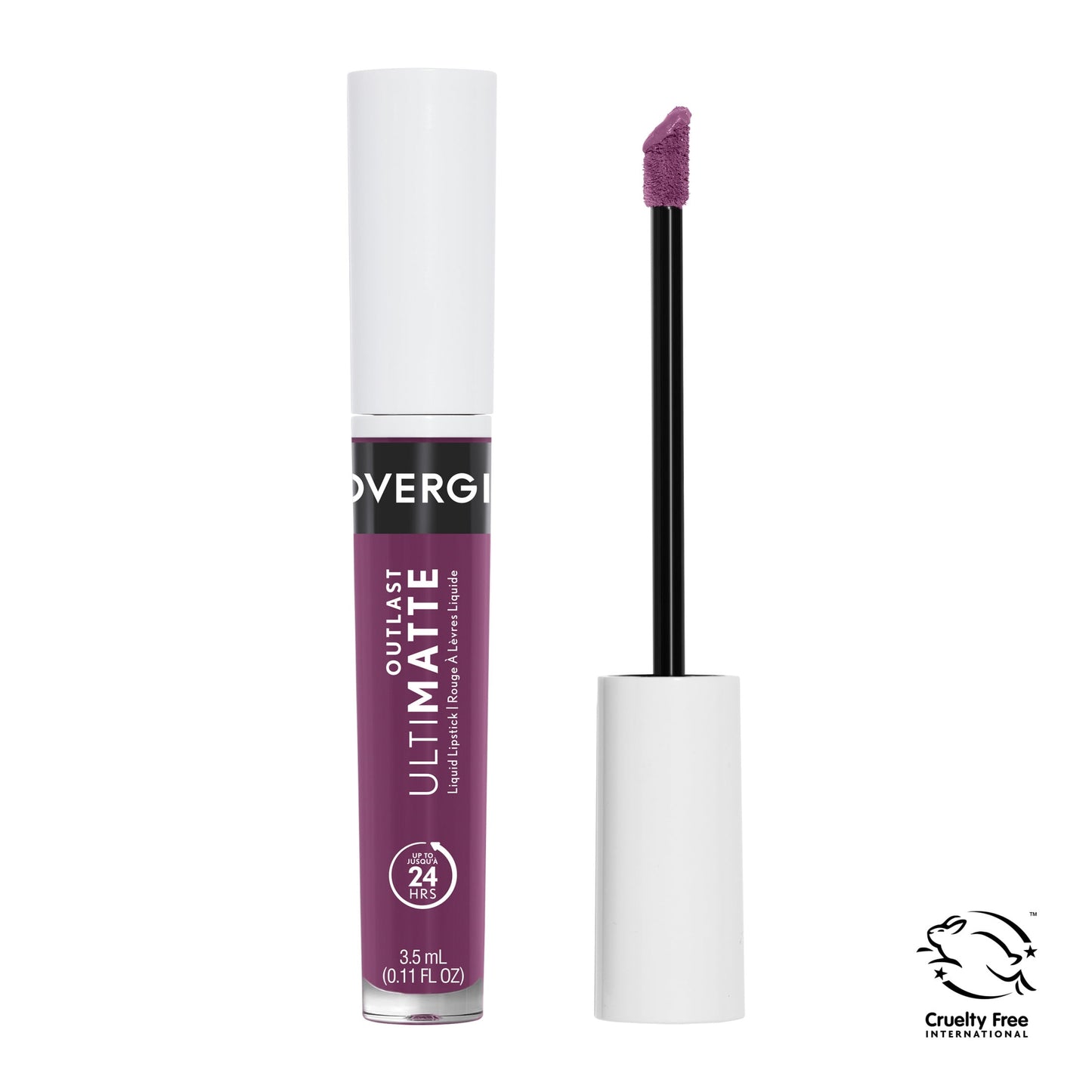 COVERGIRL Outlast UltiMatte One Step Liquid Lip Color, Hello Merlot, 0.12 oz