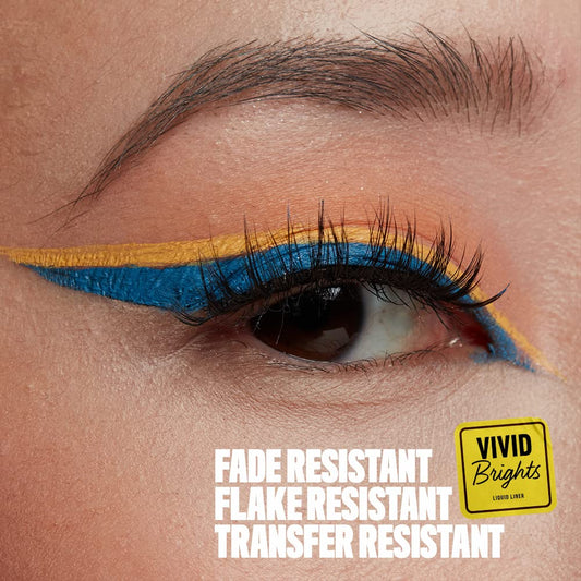 NYX Professional Makeup Vivid Brights Liquid Liner Eyeliner, Had Me At Yellow