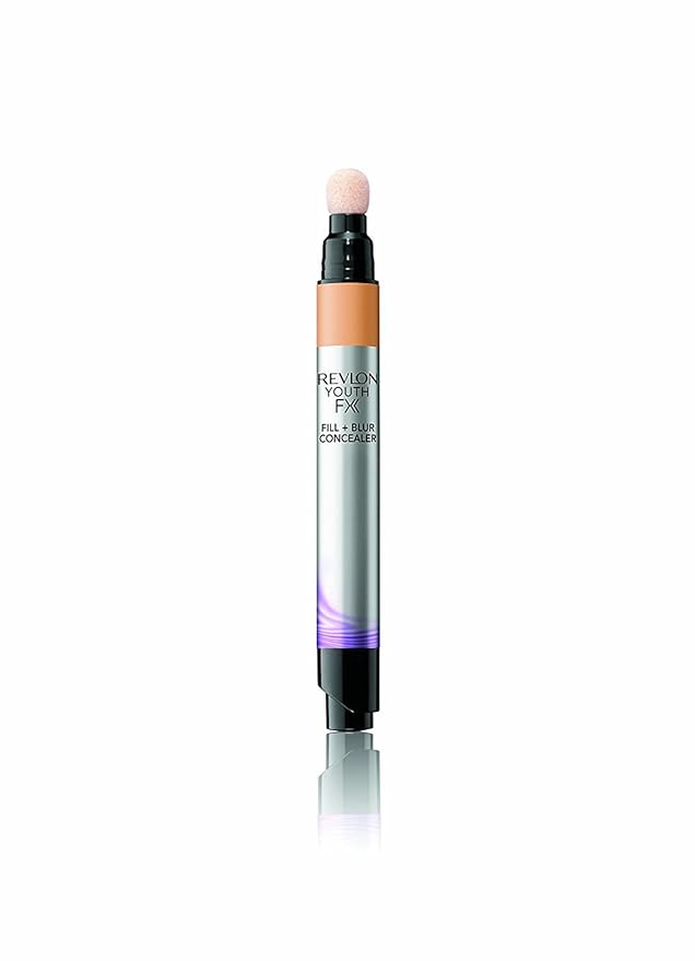 Revlon Youth Fx Fill + Blur Concealer, Medium Deep 05, 0.11 Fluid Ounce