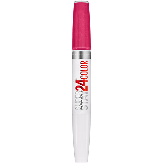 Maybelline SuperStay 24 2-Step Liquid Lipstick Makeup, 24/7 Fuchsia, 1 kit