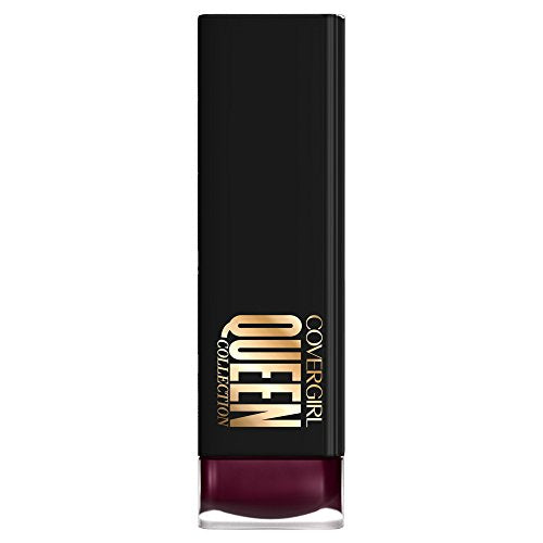 COVERGIRL Queen Collection Lip Color Soft Matte, Plum Palace, 0.12 Ounce