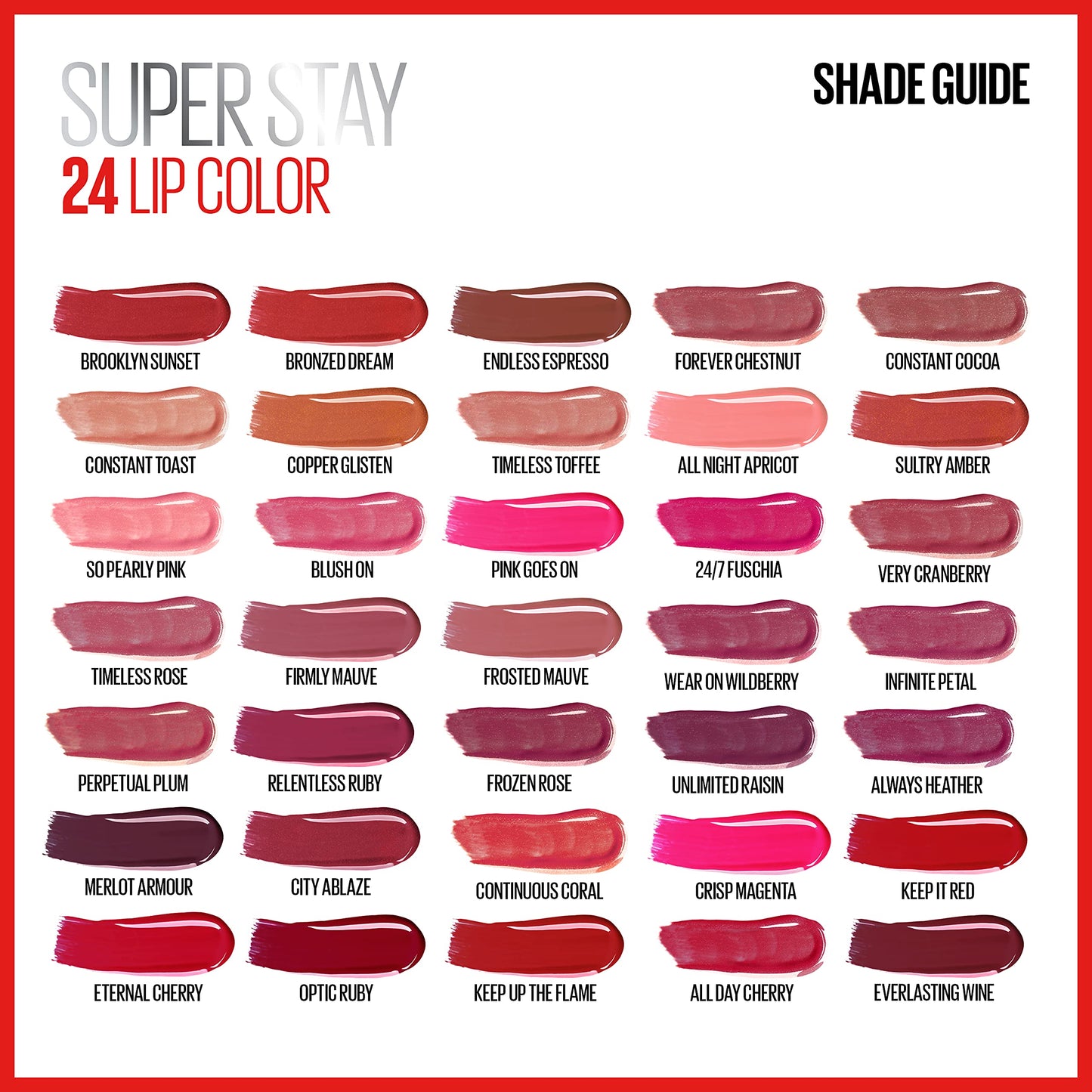 Maybelline SuperStay 24 2-Step Liquid Lipstick Makeup, Firmly Mauve, 1 kit