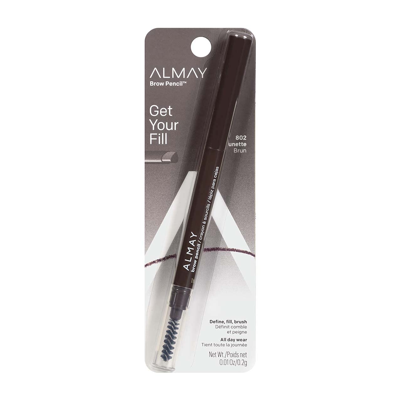 Almay Hypoallergenic Eyebrow Pencil, Brunette