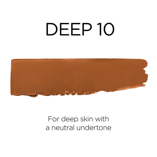 L'Oreal Paris Age Perfect Balm Foundation Makeup, D10 Deep, 0.609 fl oz