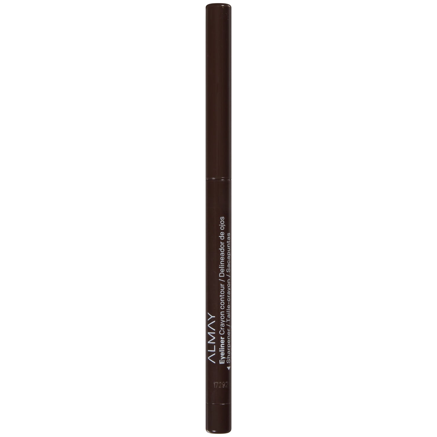 Almay All-Day Eyeliner Pencil, Crayon Contour Water Resistant Eyeliner Pencil, 207 Brown, 0.01 oz