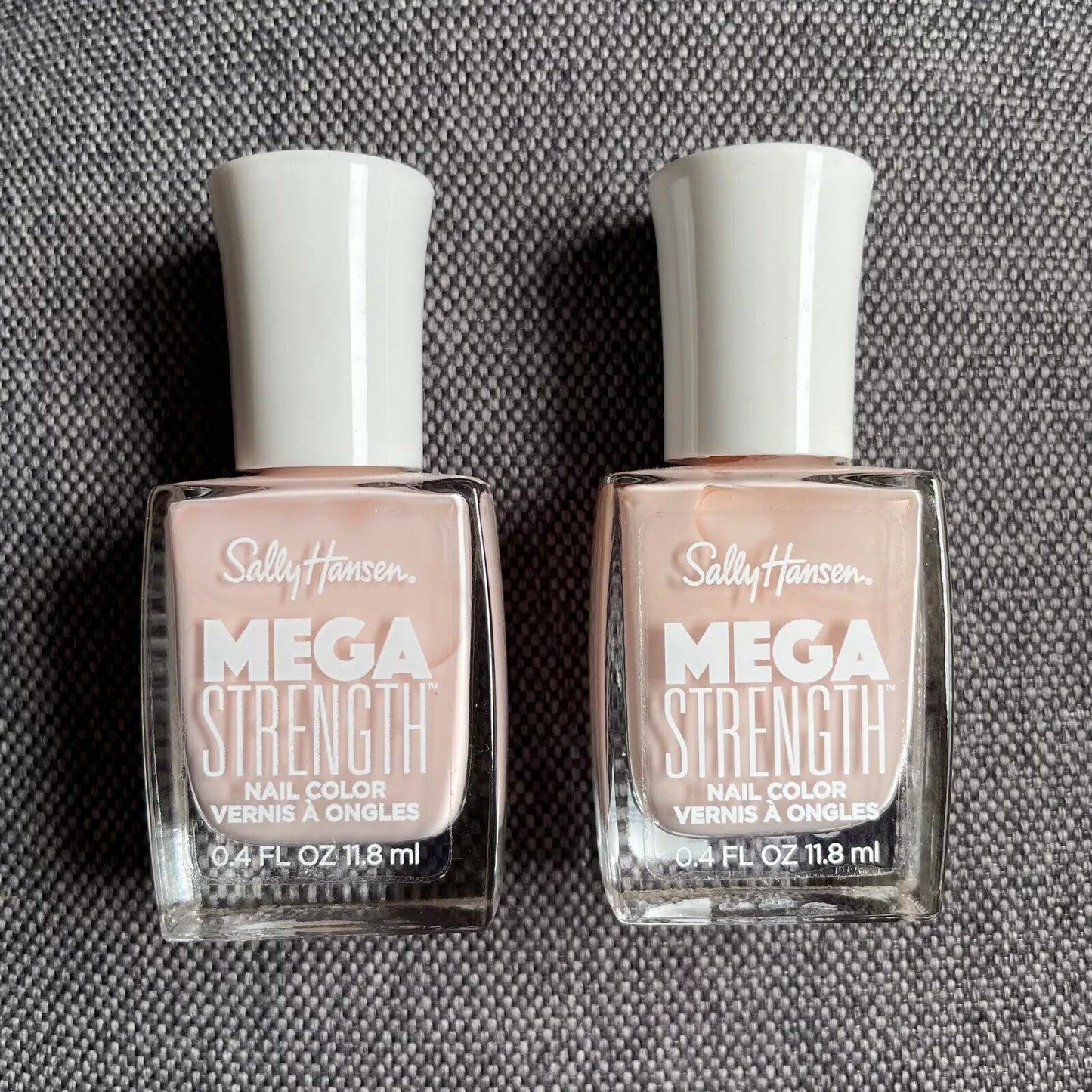 (2-pack) Sally Hansen Mega Strength Nail Polish Lacquer Boss Gloss 022, 0.40oz