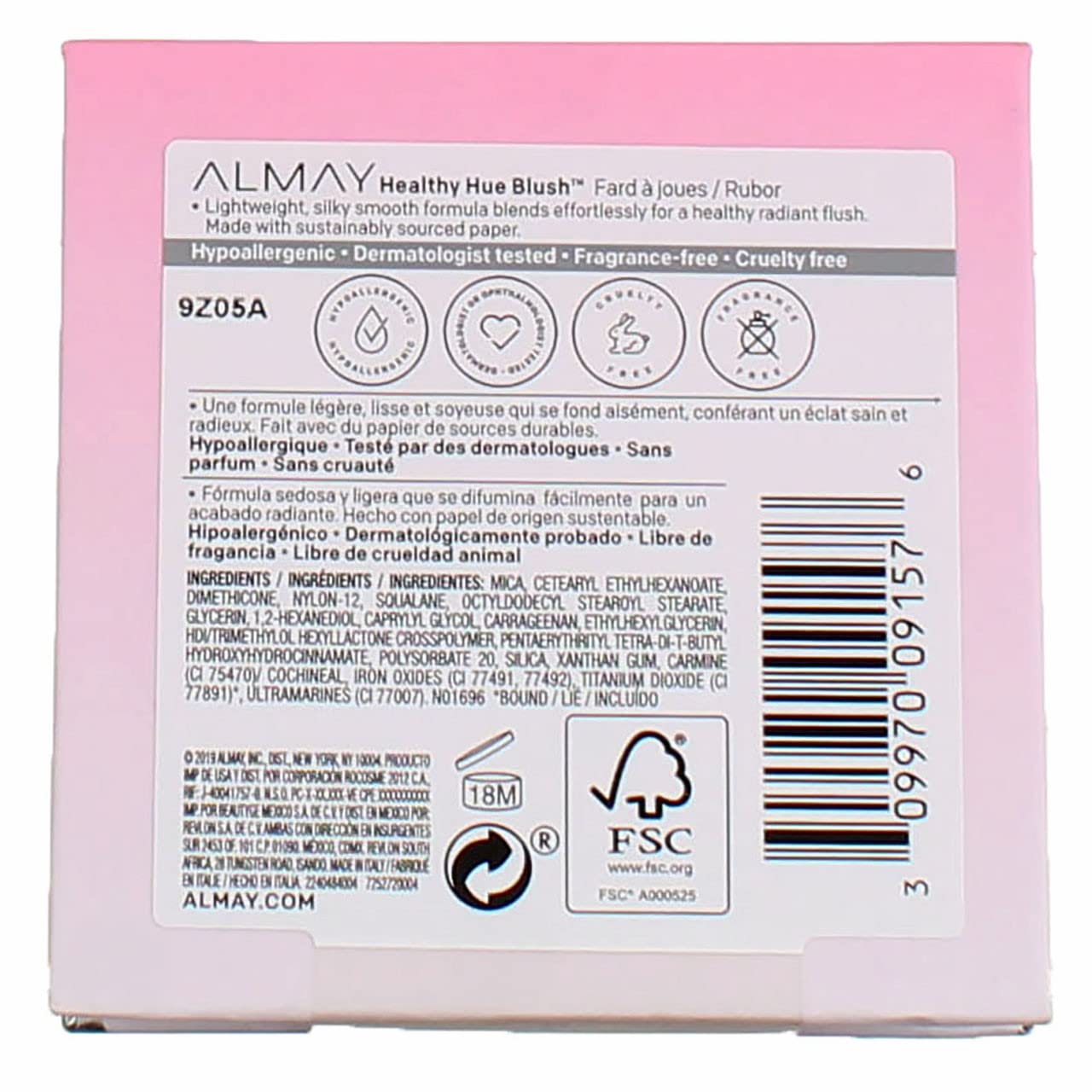 Almay Healthy Hue Blush - Wild Berry
