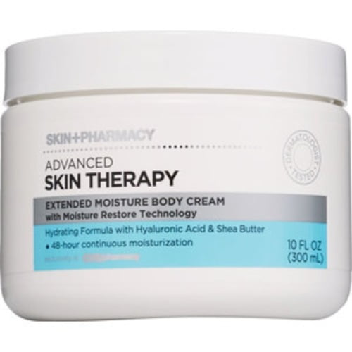 Skin + Pharmacy Advanced Skin Therapy Extended Moisture Body Cream , 10 Oz