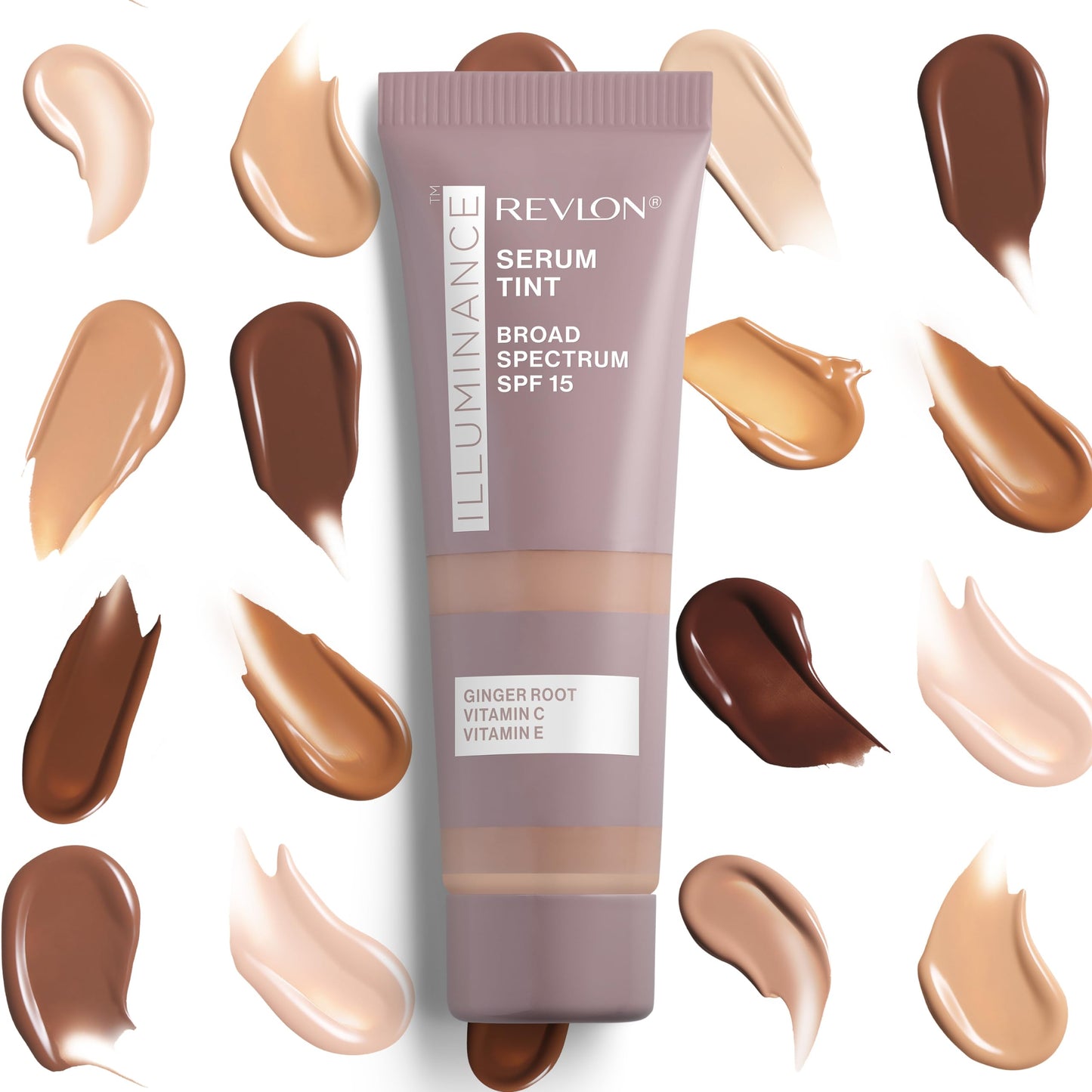 Revlon Illuminance Serum Tint, Liquid Foundation, Light Buildable Coverage, 313 Light Tan, 0.94 fl oz