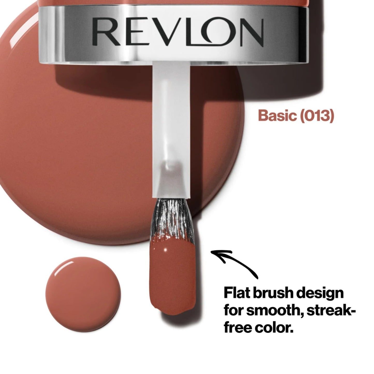 Revlon Ultra HD Snap Vegan Glossy Nail Polish, 013 Basic, 0.27 fl oz