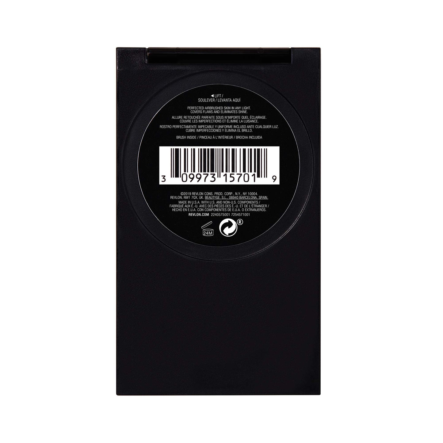 Revlon PhotoReady Blurring Face Powder Makeup, Longwear, Light-Medium Coverage with Flawless Finish, Shine & Oil-Free, 010 Fair Light, 0.25 oz