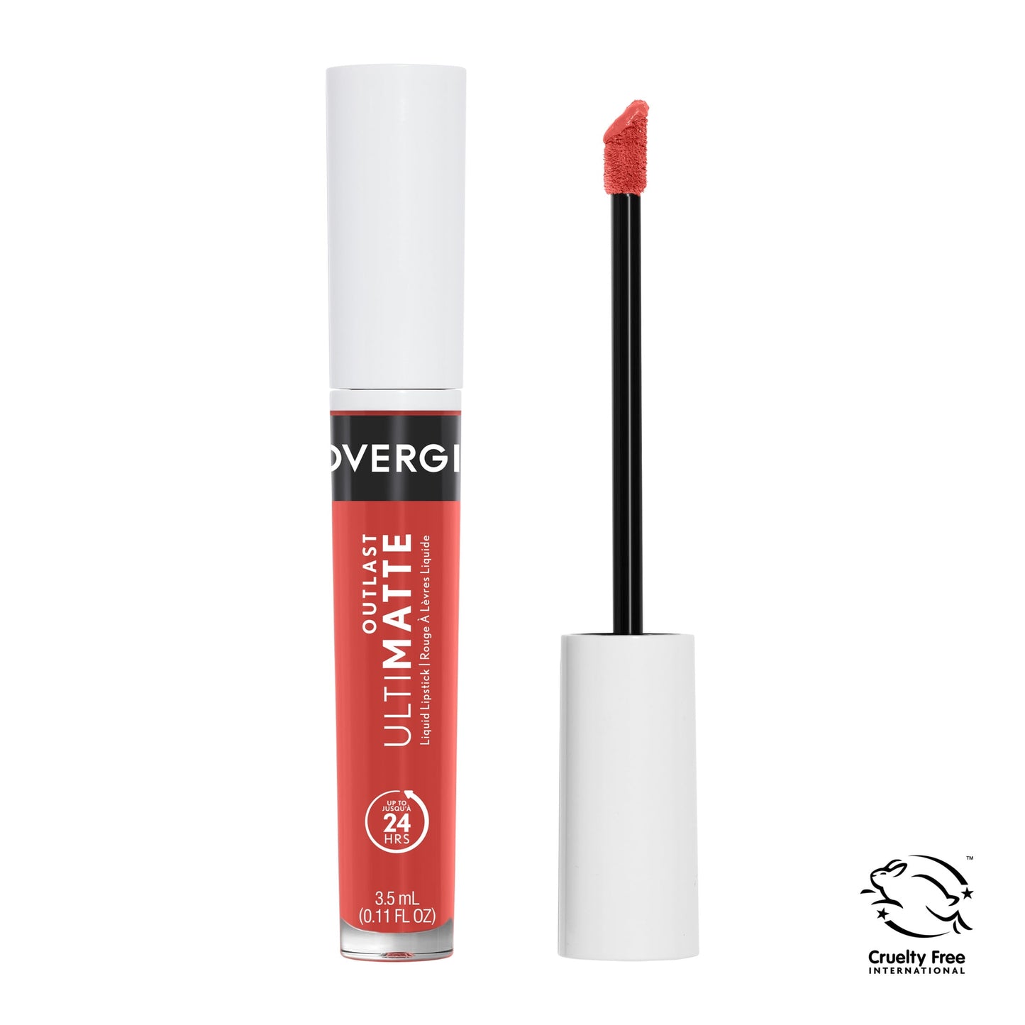 COVERGIRL Outlast UltiMatte One Step Liquid Lip Color, Bella Bellini, 0.12 oz