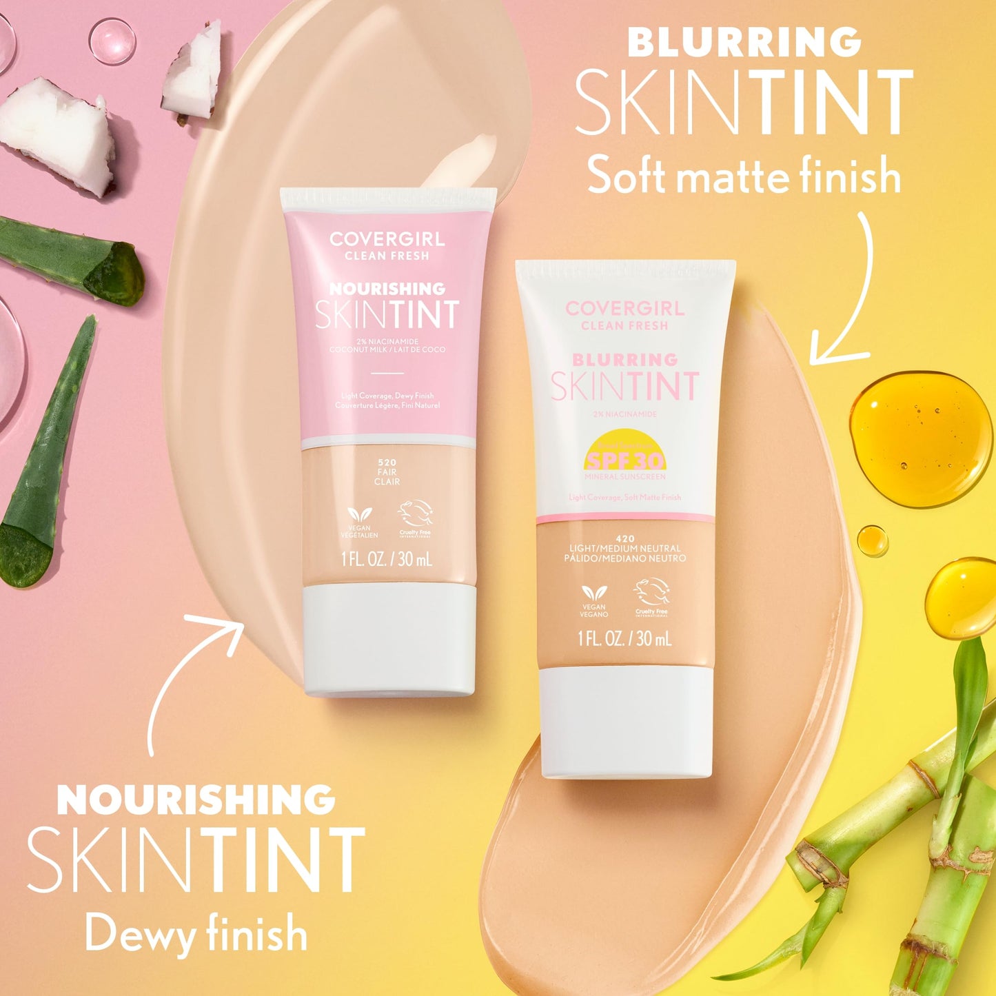 COVERGIRL Clean Fresh Skin Milk, Dark