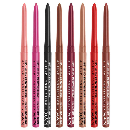 NYX Professional Makeup Retractable Lip Liner, Long-lasting Mechanical lip pencil, Sienna