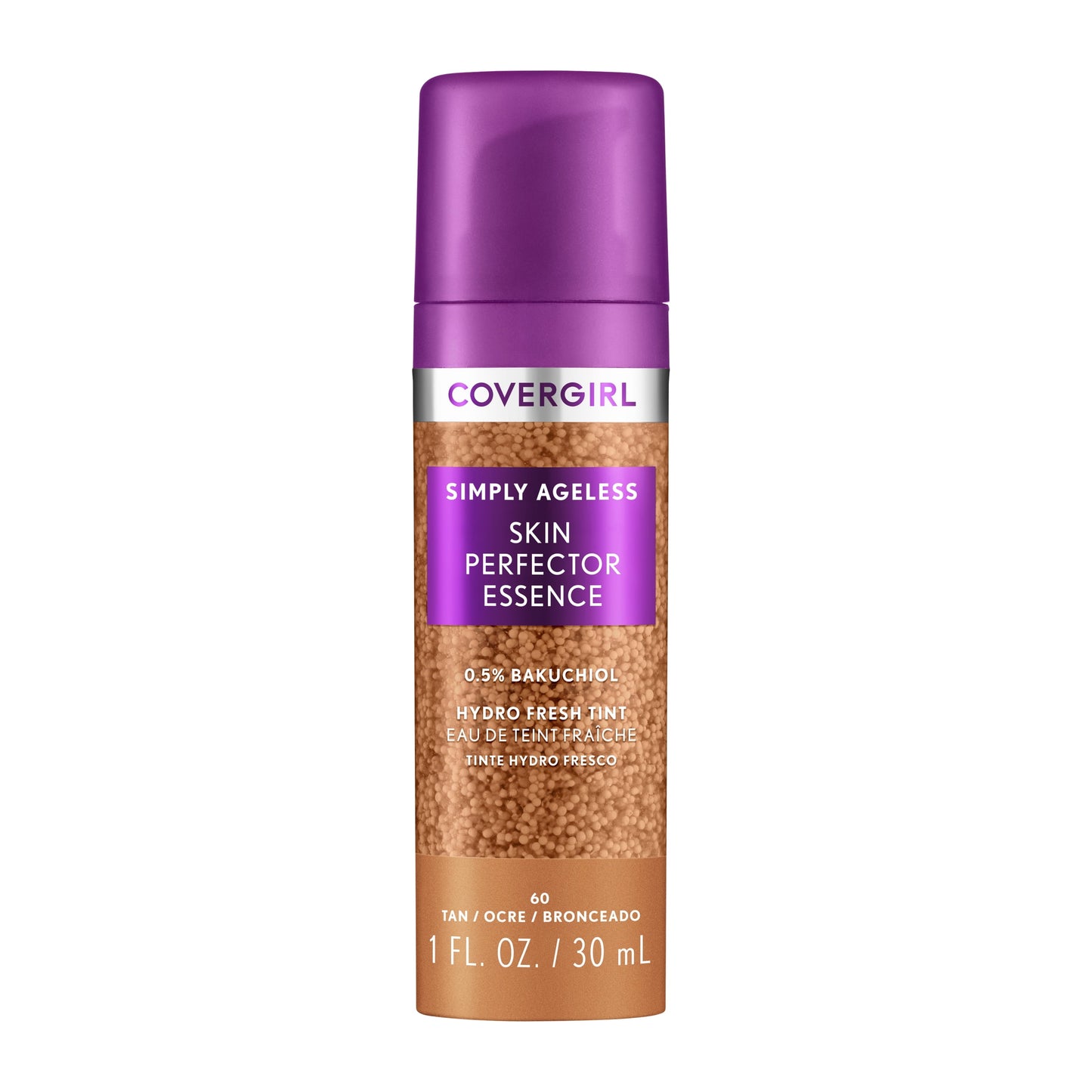 COVERGIRL Simply Ageless Skin Perfector Essence, 60 Tan, 1 fl oz
