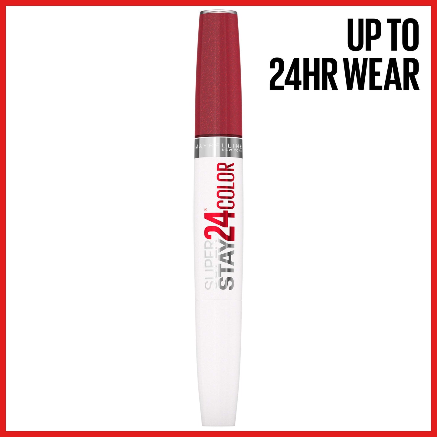 Maybelline SuperStay 24 2-Step Liquid Lipstick, City Ablaze
