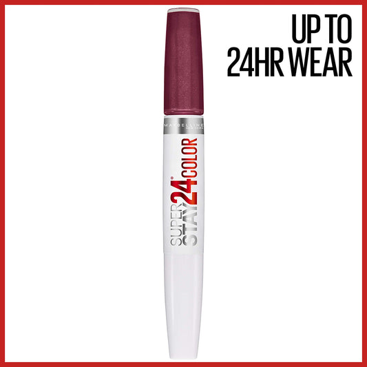 Maybelline SuperStay 24 2-Step Liquid Lipstick, Unlimited Raisin