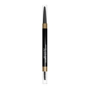 Revlon ColorStay Brow Creator, 2-in-1 Precise Eyebrow Pencil & Powder with Spoolie Brush, Waterproof & Long Lasting, 615 Soft Black, 0.003 oz
