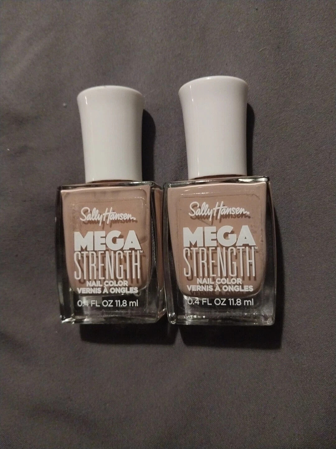 (Paquete de 2) Esmalte de uñas Sally Hansen Mega Strength n.° 014 Take The Reigns