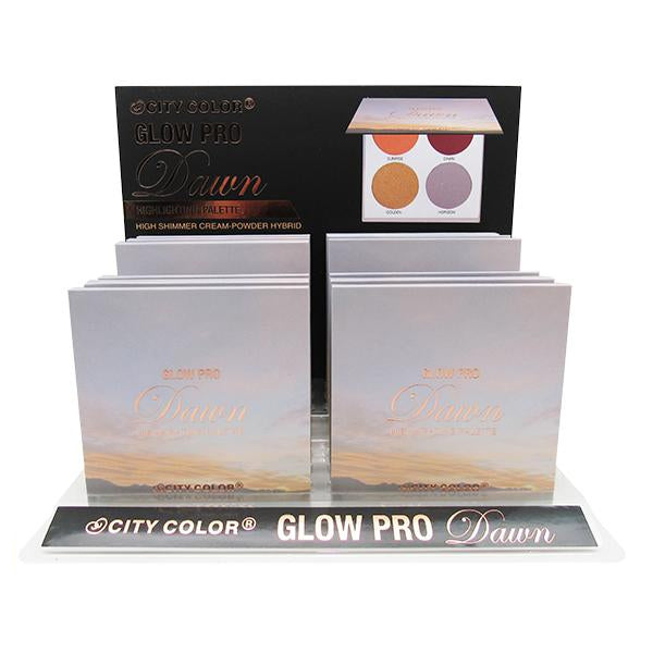 city-color-glow-pro-dawn-highlighting-palette-display-set-12-pieces