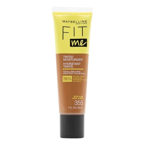 Maybelline fit me tinted moisturizer liquid face tube all skin types