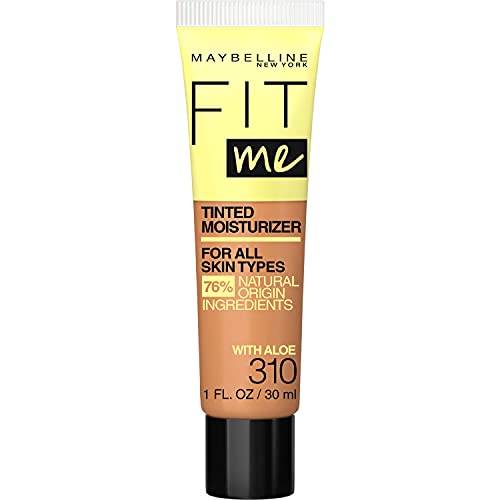 Maybelline fit me tinted moisturizer liquid face tube all skin types