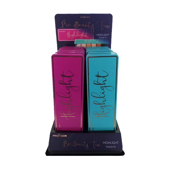 profusion-beauty-tin-cases-highlight-display-set-12-pcs