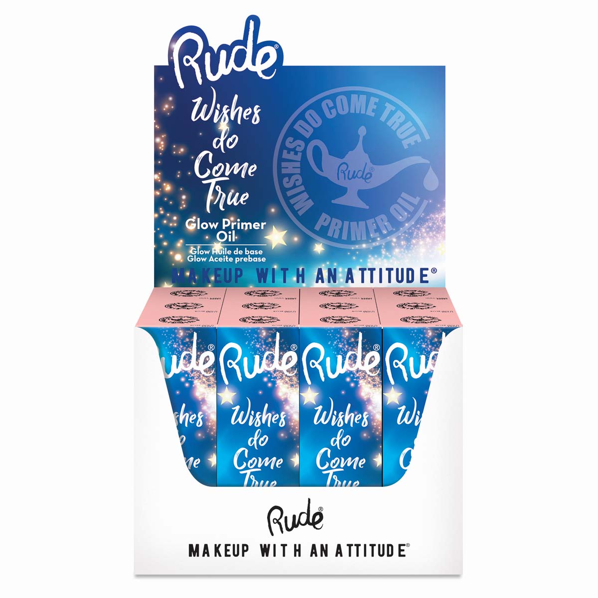 rude-wishes-do-come-true-glow-primer-oil-rose-gold-display-set-12-pieces