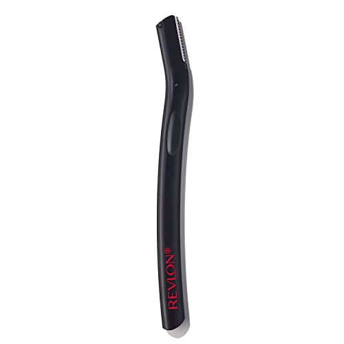 Revlon Eyebrow Precision Shaper, Eye Brow Razor, Hair Remover Blade, Reusable, Made with Japanese Stainless Steel (Pack of 2)