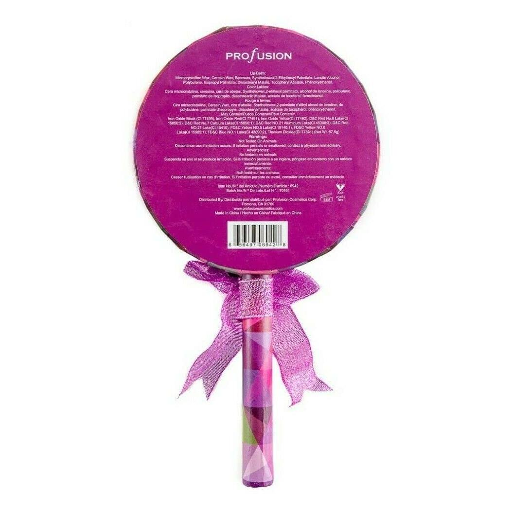 Profusion Lip Treats ~ Set de 5 bálsamos labiales con forma de piruleta azul