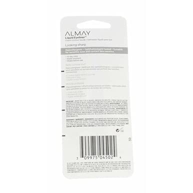 Almay Liquid Eyeliner Pen, Water Resistant and Long Wearing, 222 Brown
