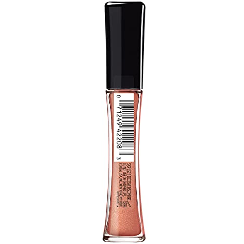 L'Oreal Paris Infallible Pro Gloss Plump Lip Gloss, Lucid Glow, 0.21 fl oz