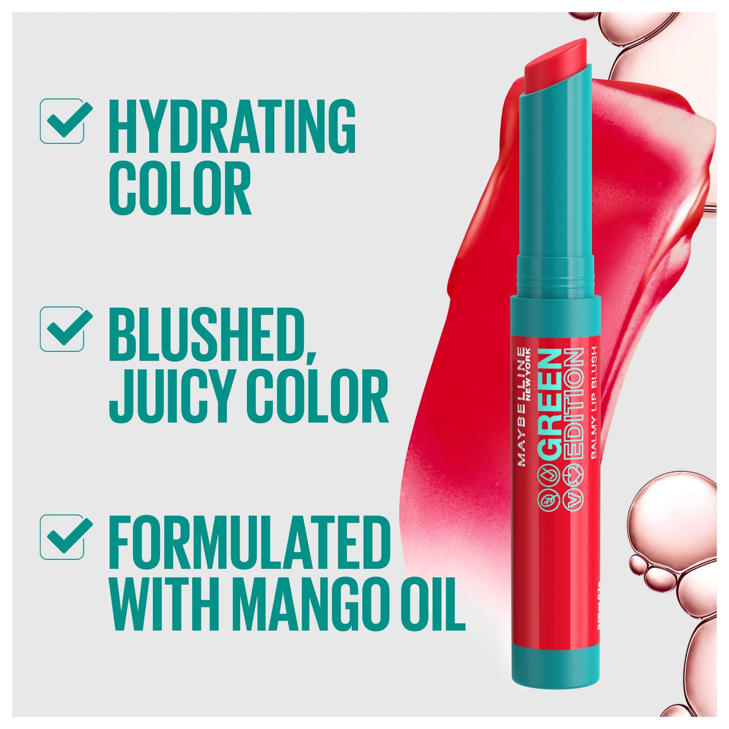 Maybelline Green Edition Balmy Lip Blush with Mango Oil, Moonlight