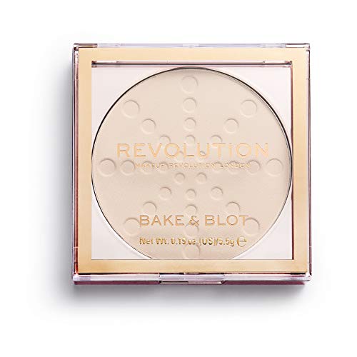 Makeup Revolution Bake And Blot Pressed Powder ~ Translucent