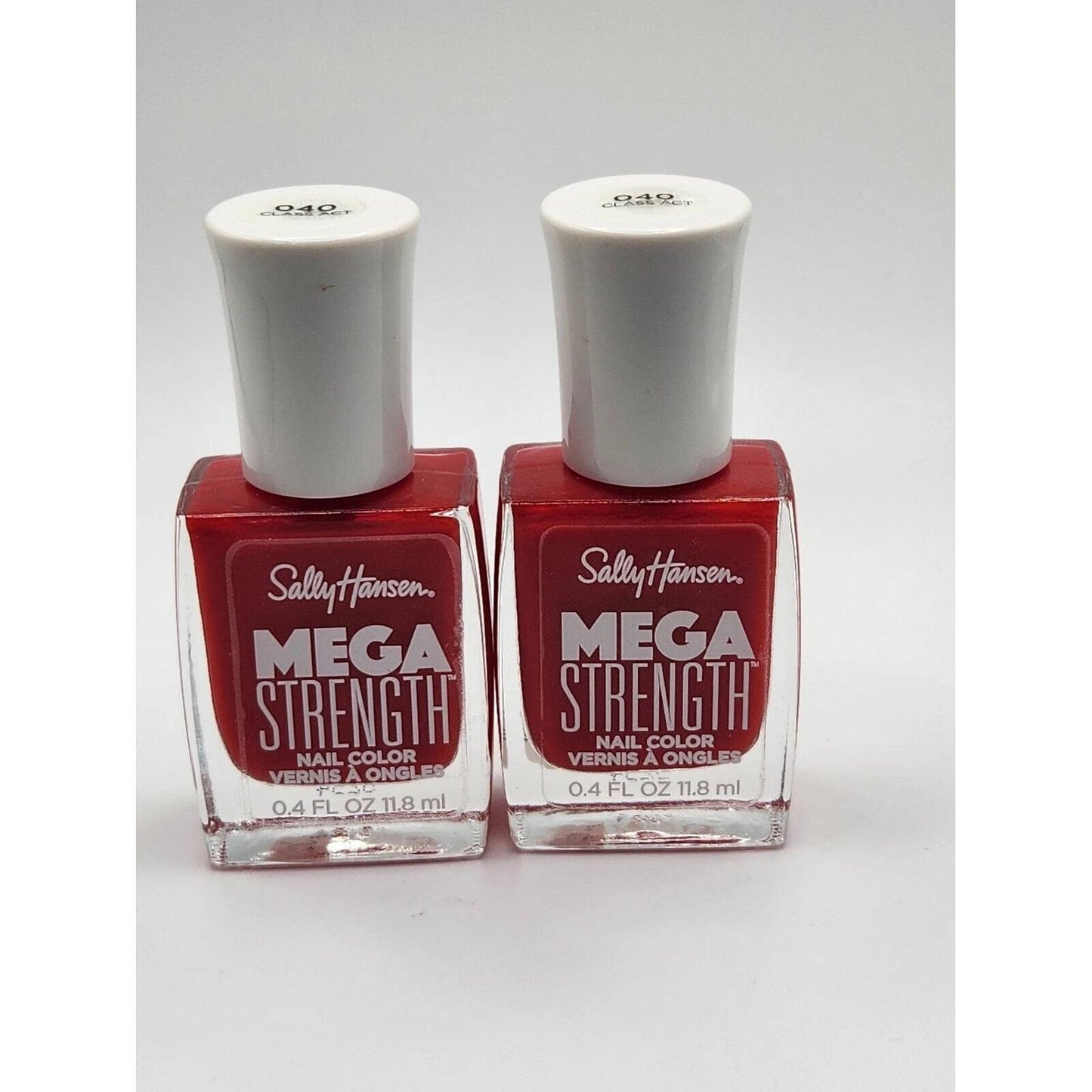 (2-pack) Sally Hansen Mega Strength Nail Polish ~#040 Class Act