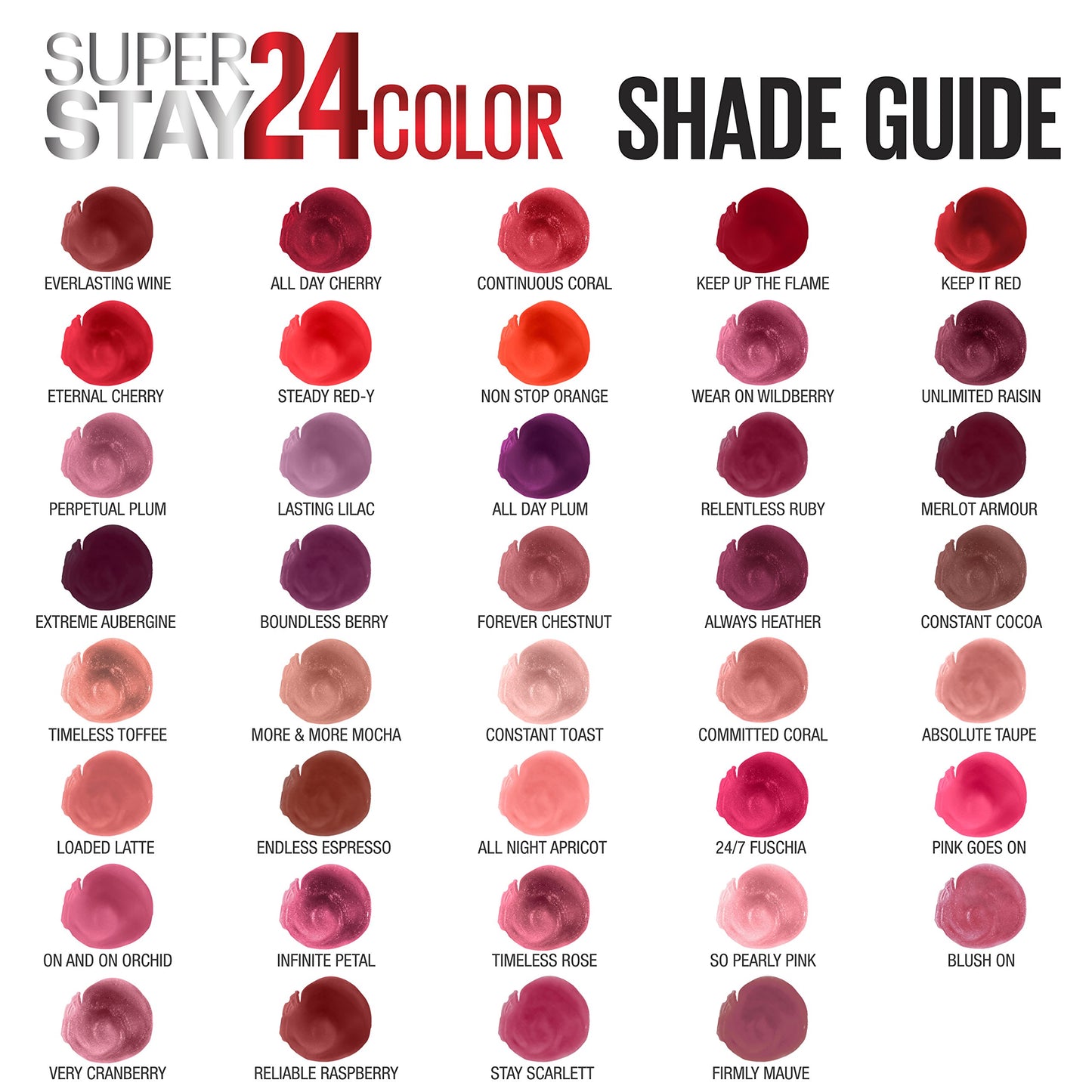 Maybelline SuperStay 24 2-Step Liquid Lipstick Makeup, Firmly Mauve, 1 kit