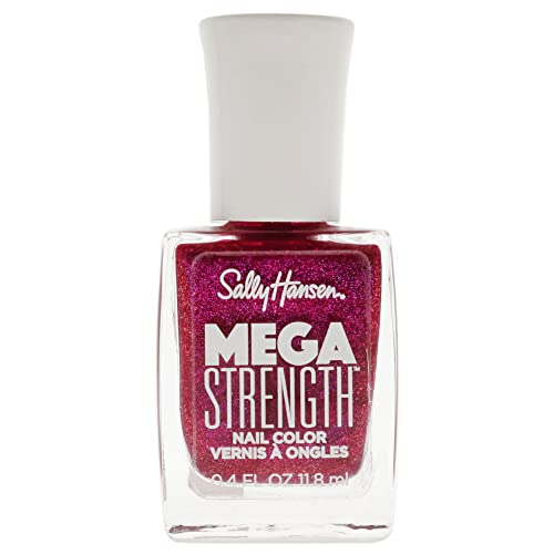 Sally Hansen Mega Strength, Here To Stay, 0.4 onzas líquidas (paquete de 1)