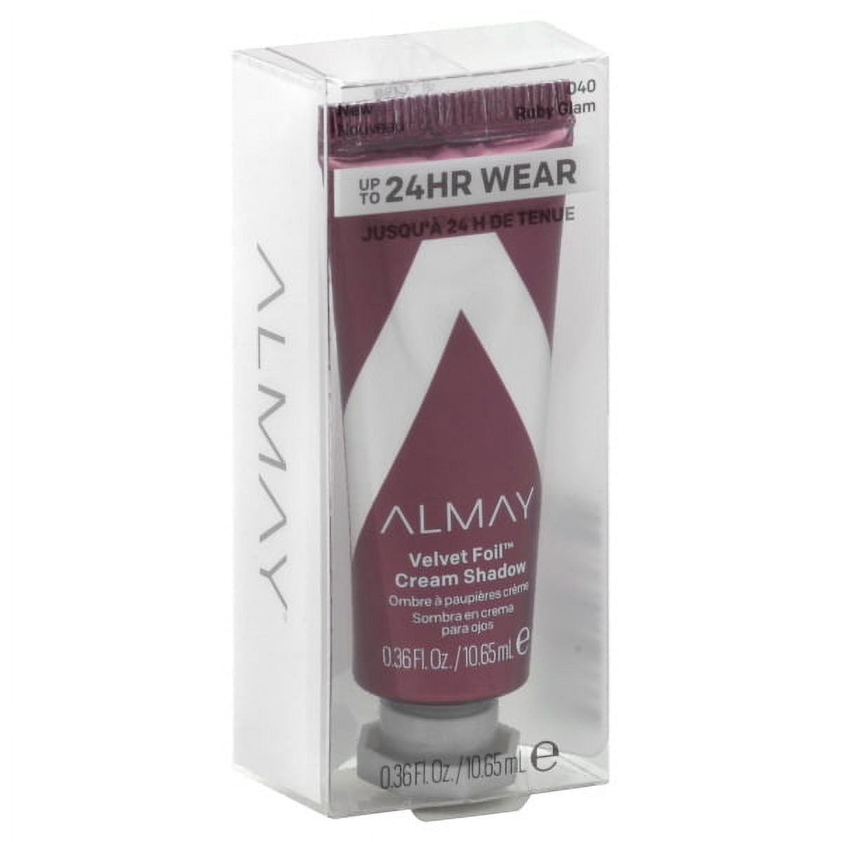 Almay Velvet Foil Cream Shadow, Ruby Glam 40, 0.36 fl oz