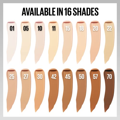 Maybelline Super Stay Longwear Liquid Concealer, Full Coverage, 11, 0.33 fl oz